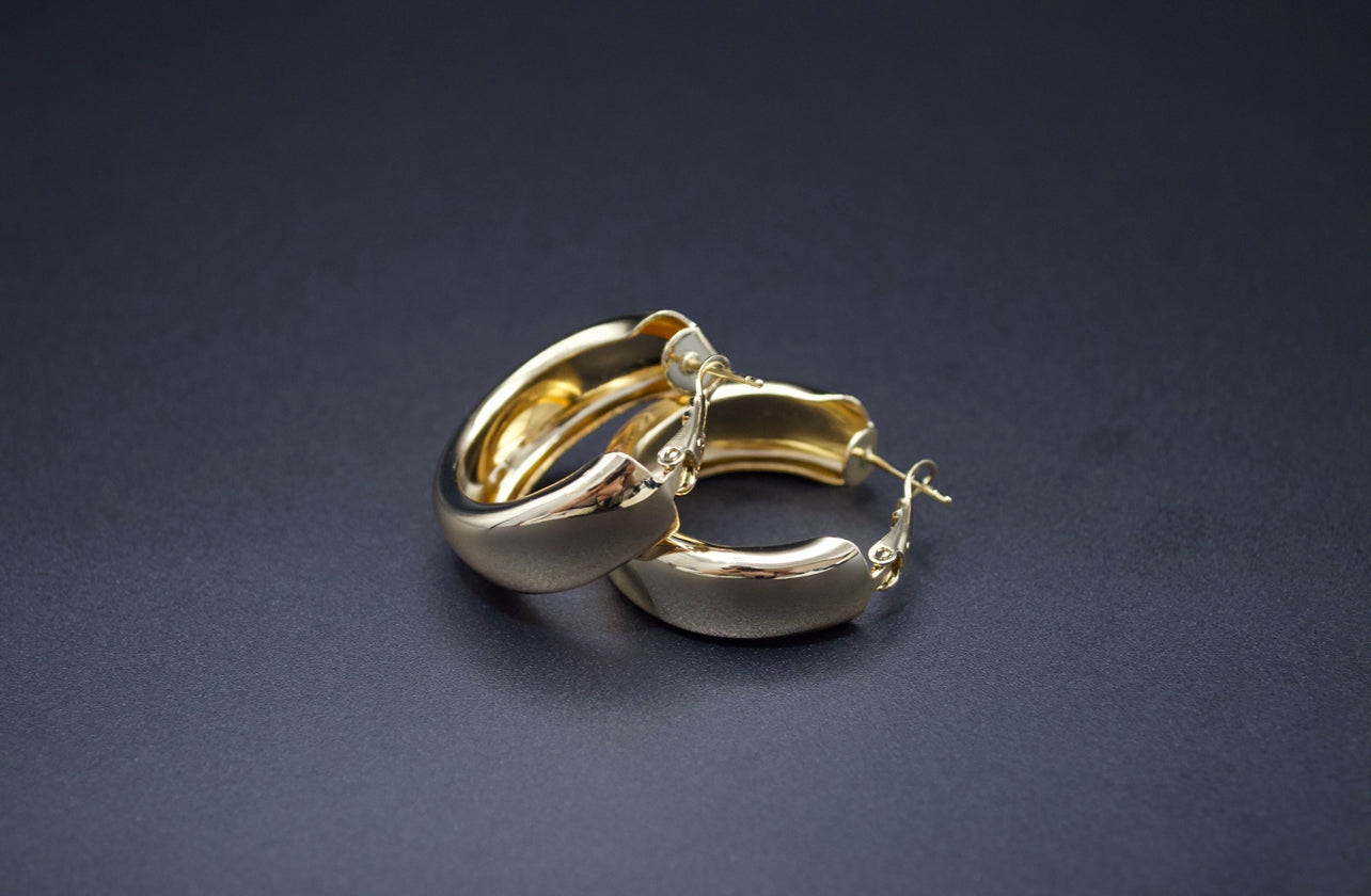 Sienna Gold Hoops