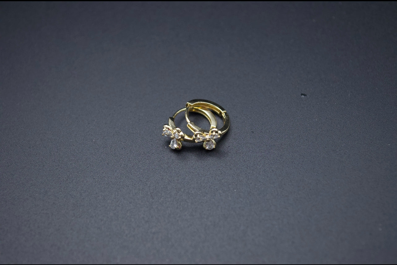 Mini Everleaf Hoop Earrings
