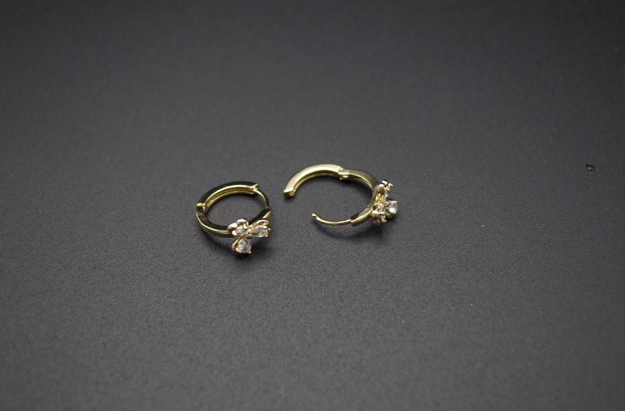Mini Everleaf Hoop Earrings