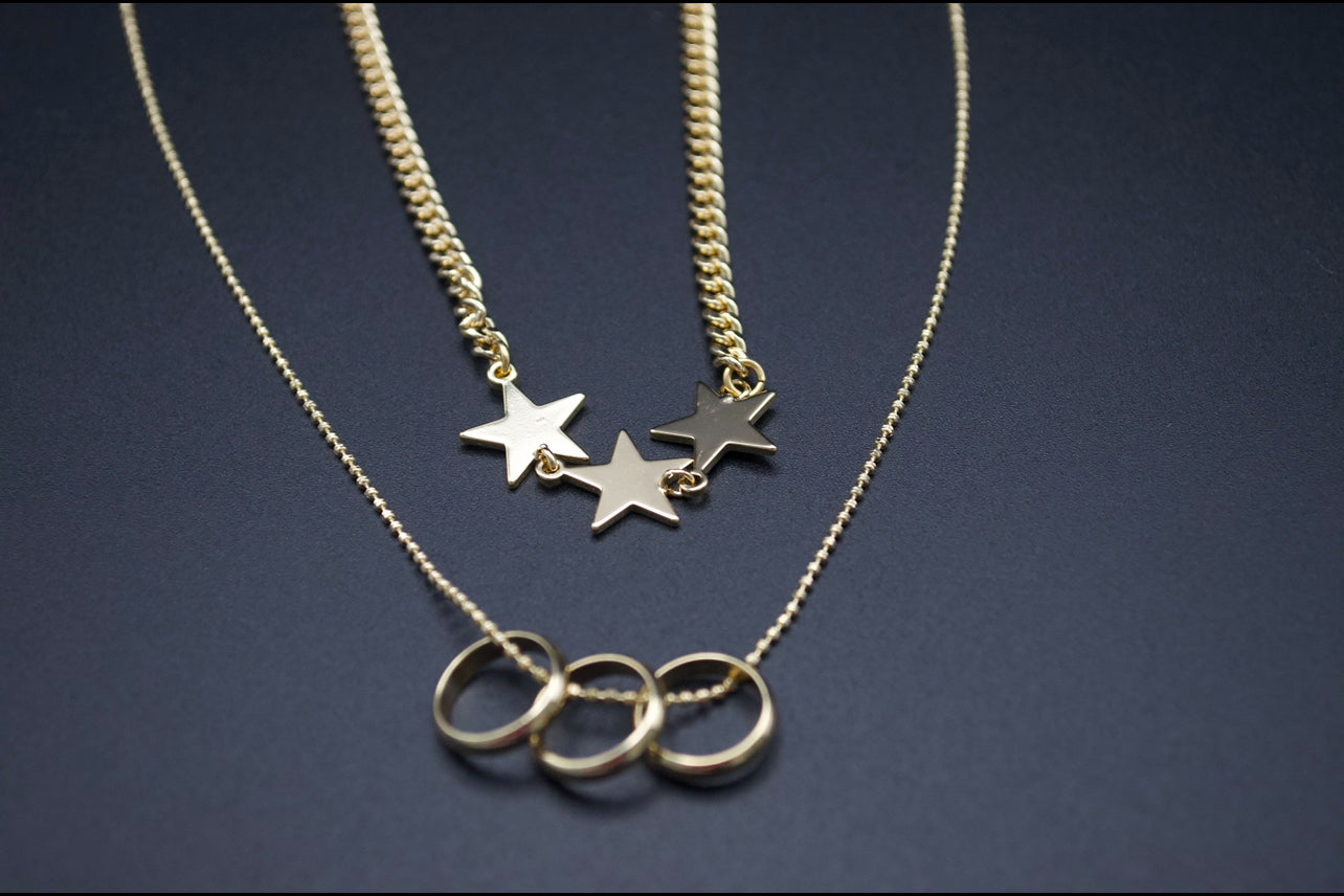 Stellar Orbit Necklace