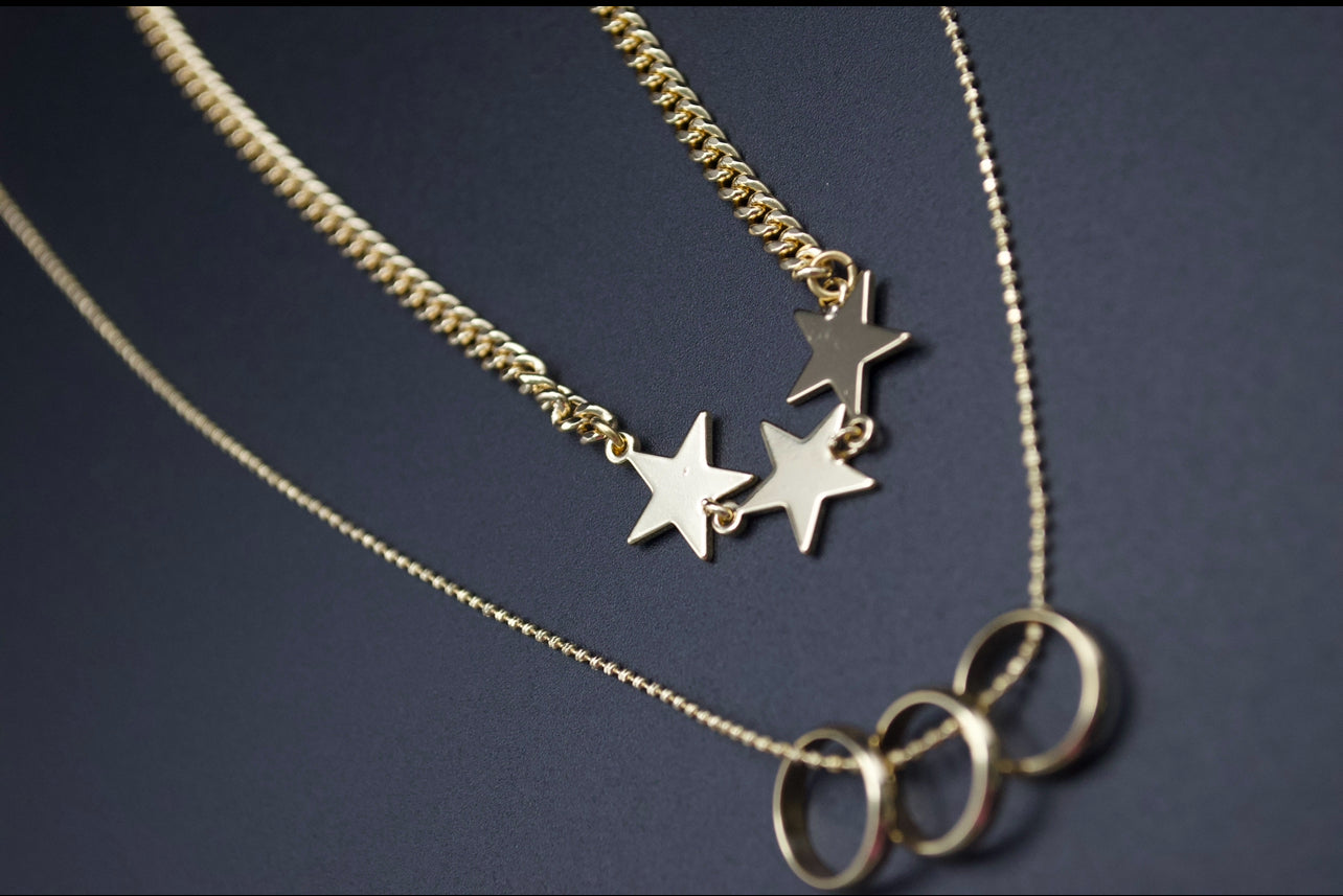 Stellar Orbit Necklace