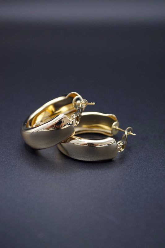 Sienna Gold Hoops