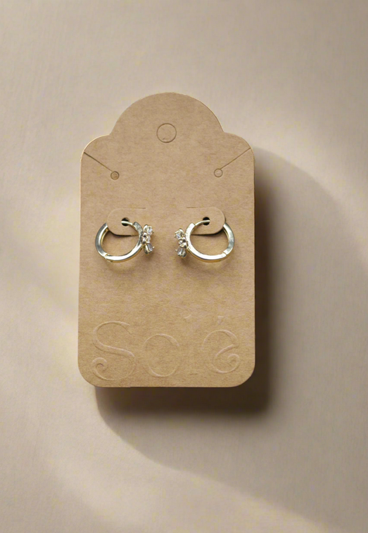 Mini Everleaf Hoop Earrings